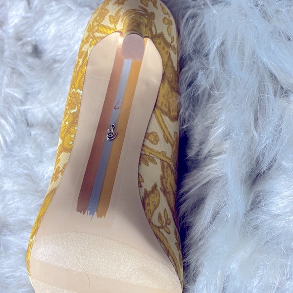 Sam Edelman Hazel Tumeric Fabric Size US 7 H37918F704 - Picture 7 of 9